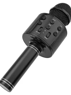 Karaoke-Mikrofon in Schwarz - ab 3 Jahren