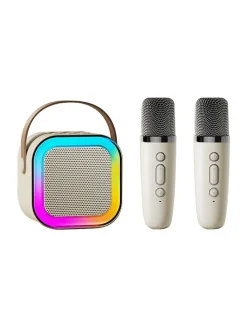 Karaoké-Set in Weiß