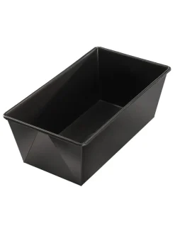 Kastenform "Back Freude" in Schwarz - (B)20 x (H)7 x (T)11,5 cm