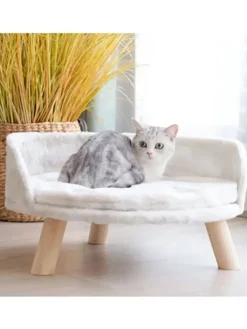 Katzenbett "Diana" in Weiß