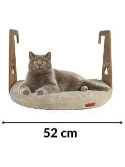 Katzenbett in Beige - (L)35 x (B)52 cm