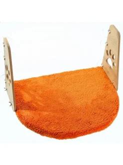 Katzenbett in Orange - (L)28 x (B)47 cm