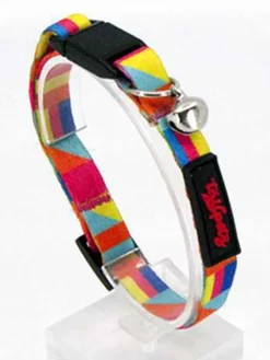 Katzenhalsband in Bunt