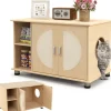 Katzenschrank 82x48x52cm in Beige
