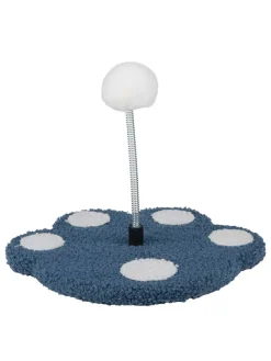 Katzenspielzeug in Blau/ Weiß - (H)25 x Ø 22 cm