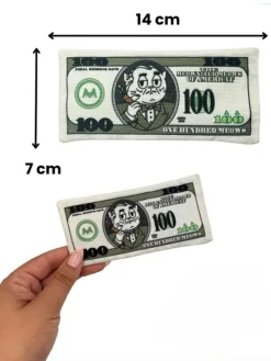 Katzenspielzeug in Grün - (L)7 x (B)14 cm