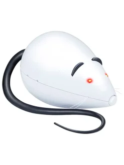 Katzenspielzeug in Weiß/ Schwarz - (L)21 cm