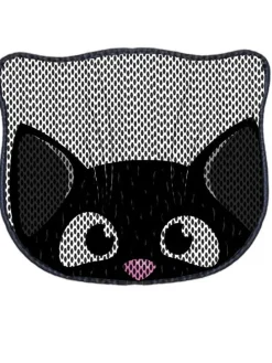 Katzenstreumatte in Schwarz/ Grau - (L)50 x (B)40 cm