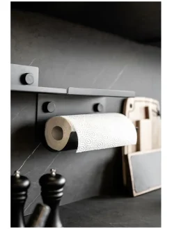 Küchenregal in Schwarz - (B)30 x (H)15 x (T)12 cm