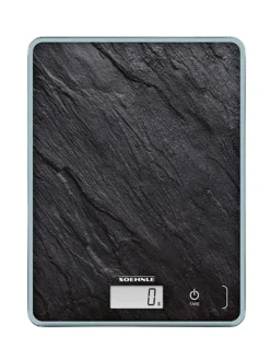 Küchenwaage "KWD Page Compact 300" in Schwarz - (L)23,5 x (B)19 cm