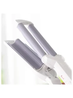 Keramik-Lockenstab in Weiß - (L)30 cm