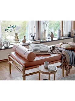 Kerzenhalter ''Lucie'' in Schwarz - (B)18 x (H)23 cm