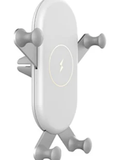 Kfz-Induktions-Ladestation in Hellgrau