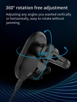 Kfz-Smartphone-Ladestation in Weiß