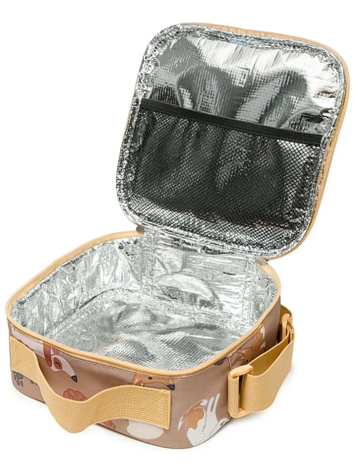 Kühltasche - (B)22 x (H)22 x (T)5 cm in Beige in Beige