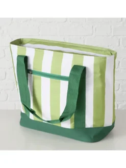 Kühltasche "Cheerful" in Grün - (B)40 x (H)30 x (T)17 cm