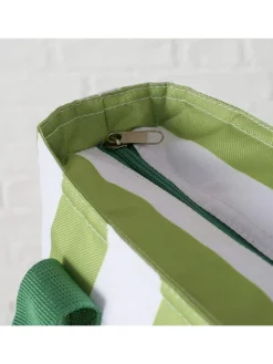 Kühltasche "Cheerful" in Grün - (B)40 x (H)30 x (T)17 cm