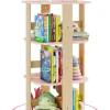 Kinder Bücherregal 360° drehbar in Rosa