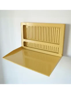 Kinder-Aktivitäts-Murphy-Schreibtisch in Gelb - (L)50 x (B)35 cm