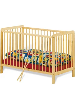 Kinderbett in Kiefer - (B)64 x (L)124 x (H)85 cm