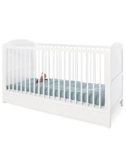 Kinderbett "Laura" in Weiß - (B)145 x (H)90 x (T)75 cm