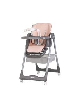 Kinderhochstuhl First Spoon in rosa