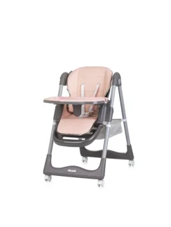 Kinderhochstuhl First Spoon in rosa