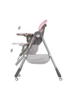Kinderhochstuhl First Spoon in rosa