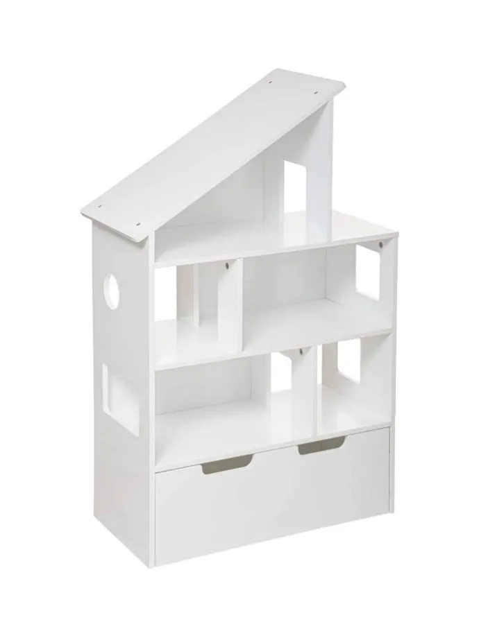 Kinderregal in weiß