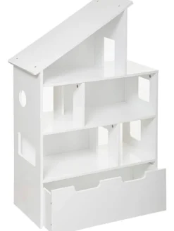 Kinderregal in weiß