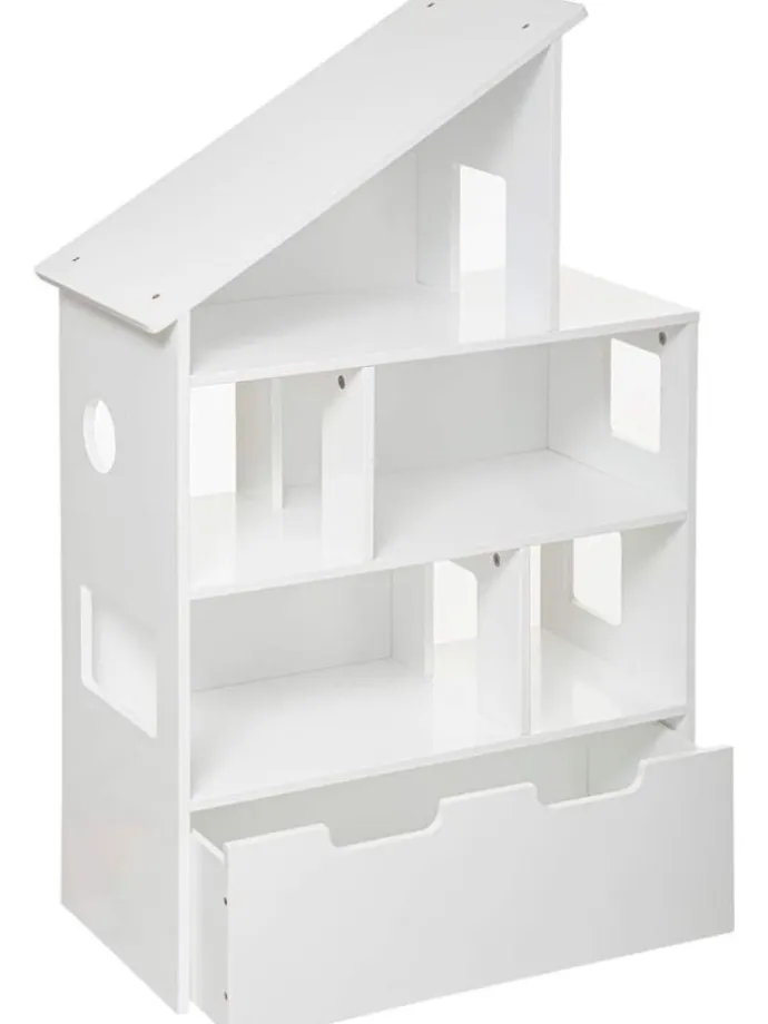 Kinderregal in weiß