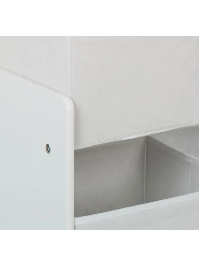 Kinderregal in Weiß - (B)92 x (H)60 x (T)30 cm