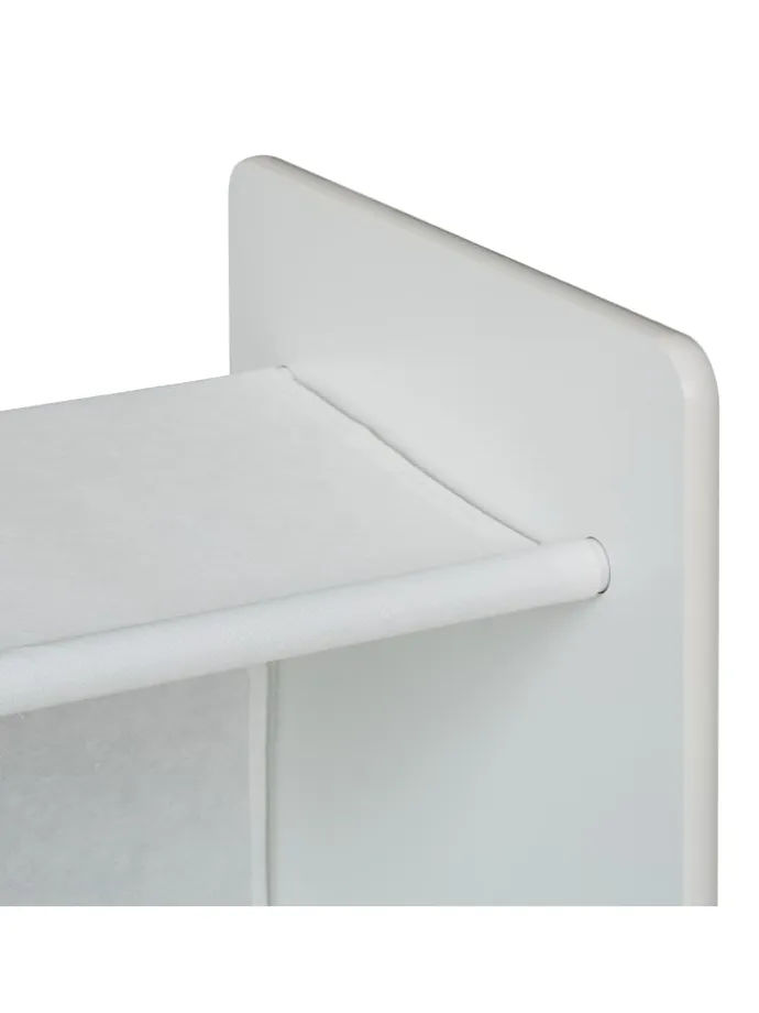 Kinderregal in Weiß - (B)92 x (H)60 x (T)30 cm