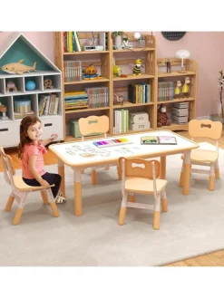 Kindersitzgruppe 5 tlg. ab 18 Monaten in Hellbraun