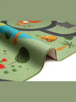 Kinderteppich Happy Life D in Grün