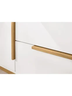 Kinderzimmer-Set Juna breit mit Windeleimerauszug, 3-tlg.