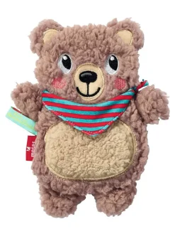 Kirschkernkissen "Bär" in Hellbraun - ab 24 Monaten