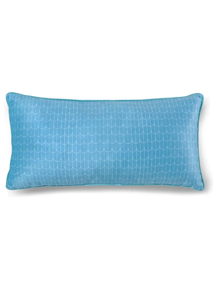 Kissen "Cailani" in Hellblau/ Bunt