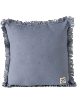 Kissen ''Lenea'' in Grau - (L)45 x (B)45 cm