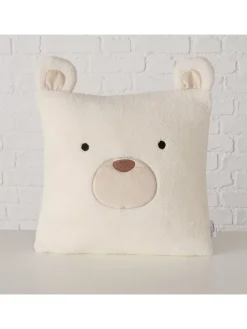 Kissen ''Louie'' in Creme/ Beige - (L)40 x (B)40 cm