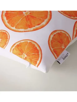 Kissen "Orangy" in Orange - (L)45 x (B)45 cm