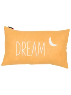 Kissen "Silvretta" in Gelb/ Weiß