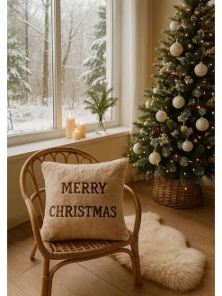 Kissenbezug in Beige