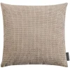 Kissenhülle "Arlo" in Taupe - (L)40 x (B)40 cm
