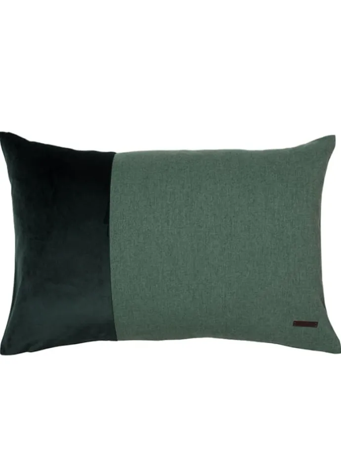 Kissenhülle "Harp" in Dunkelgrün