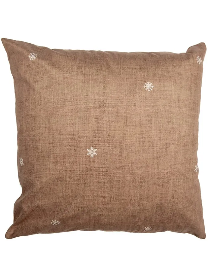 Kissenhülle in Hellbraun - (L)45 x (B)45 cm