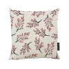 Kissenhülle "Rowan berries" in Rot/ Schwarz/ Weiß - (L)45 x (B)45 cm