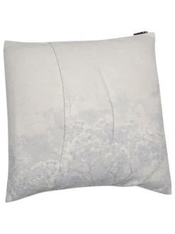 Kissenhülle "Silvretta - Gräser im Frost" in Hellblau