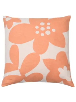 Kissenhülle "Silvretta" in Orange/ Rosa