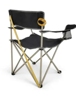 Klappstuhl "Isla 2" in Schwarz